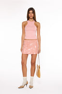 Roma Sequin Mini Skirt